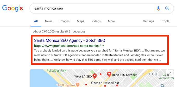 Santa Monica SEO