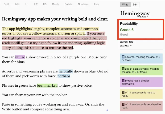 Hemingway Editör İncelemesi (Daha Okunabilir Yazın!) - 1724789277 150 Hemingway Editor Incelemesi.webp (10)