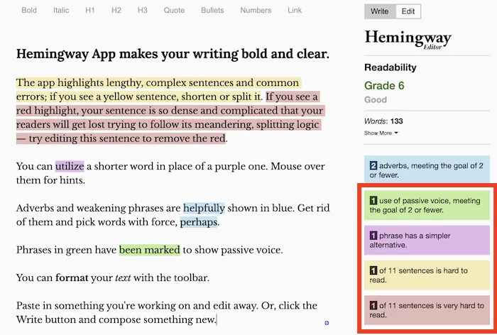 Hemingway Editör İncelemesi (Daha Okunabilir Yazın!) - 1724789277 260 Hemingway Editor Incelemesi.webp (7)