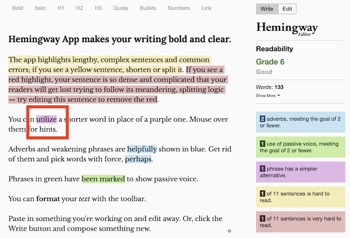 Hemingway Editör İncelemesi (Daha Okunabilir Yazın!) - 1724789277 887 Hemingway Editor Incelemesi.webp (9)